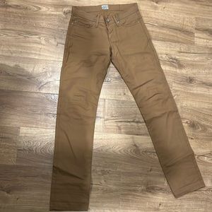 Naked and Famous duck canvas weird guy selvedge chinos